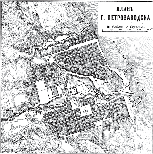 план 1876 года, Генплан Петрозаводска
