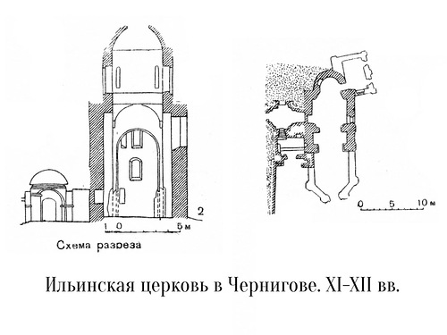чертежи, Ильинская церковь в Чернигове