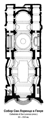 План, Кафедральный собор Сан Лоренцо в Генуе