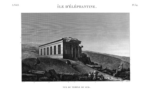 Общий вид, Южный храм Элефантины