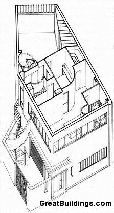 план 3-ого этажа, Дом-ателье Амеде Озанфана