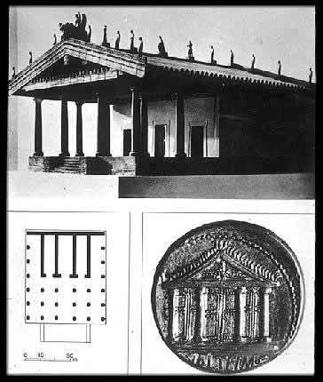 чертежи, Капитолийский храм Юпитера