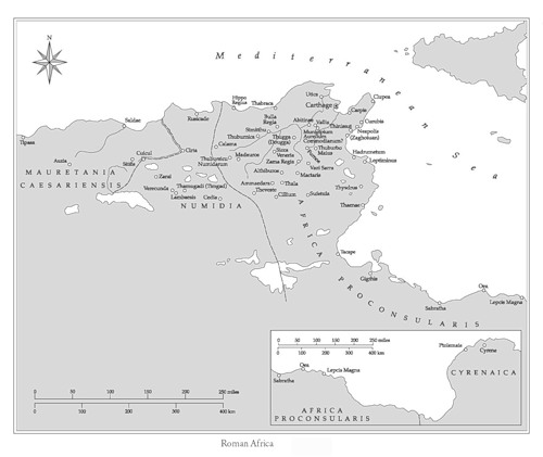 Малая Азия в эпоху Римской империи, Карты Римской Империи (Средиземноморье)