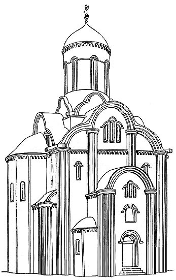 реконструкция 2, Собор Троицкого монастыря на Кловке