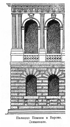 фасад, Палаццо Помпеи в Вероне