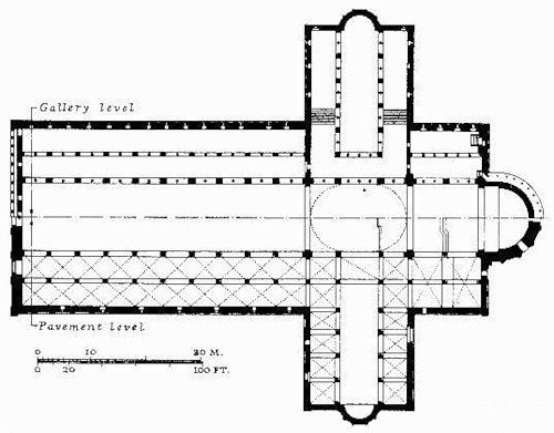 План собора, Поле Чудес, пизанская башня и собор (Пьяцца деи Мираколи)