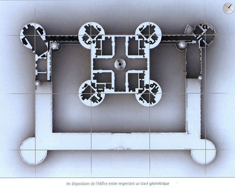 План третьего этажа, Замок Шамбор
