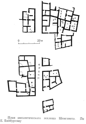план, Энеолитическое жилище Шенгавита