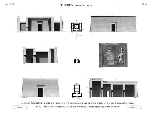 малые храмы, Дворец и храм Рамсесса III в Мединет Абу