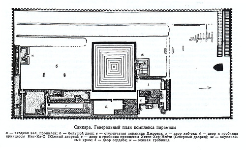генплан, Большая гробница I династии в Саккаре