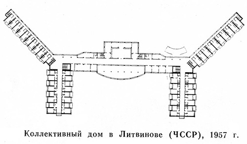 План, Коллективный дом в Литвинове