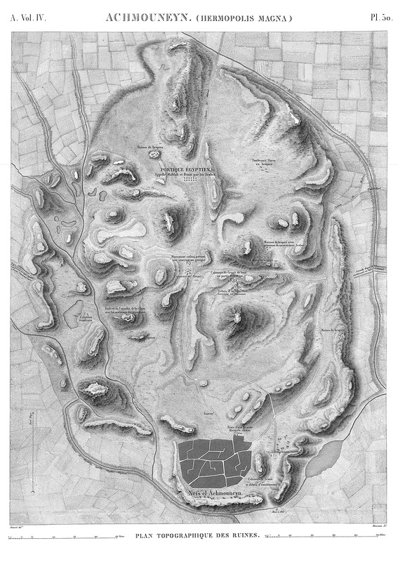 Карта, Гермополис Магна