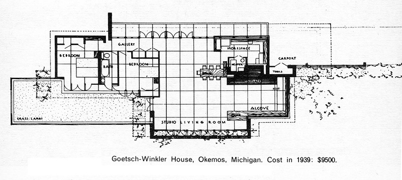 план, Goetsch-Winkier House