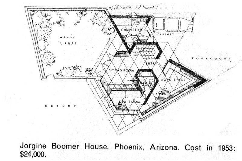 план 1-ого этажа, Jorgine Boomer House