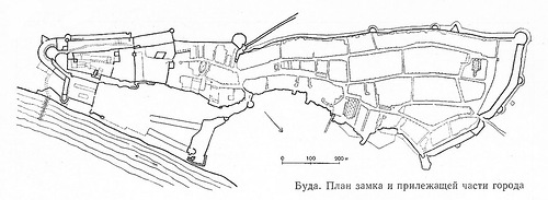 план, Будайская крепость