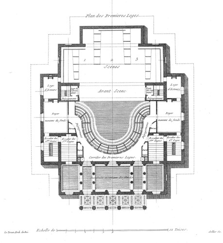 план, Театр в Безансоне