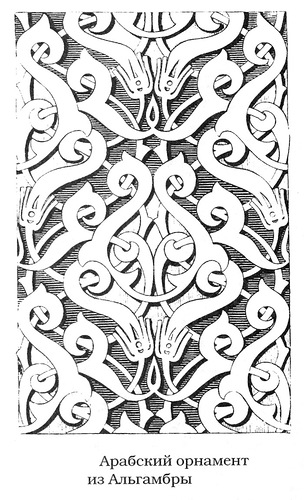 Фрагмент орнамента, Альгамбра