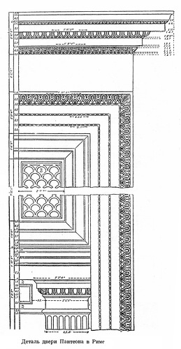 Сечения стен, Пантеон, «Храм всех Богов» в Риме