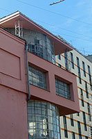 Фрагмент фасада, Клуб им. Зуева в Москве
